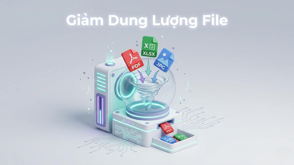 Minh họa các định dạng file phổ biến được nén gọn nhẹ