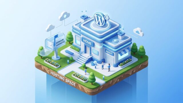 Minh họa mua tên miền và kết nối hosting