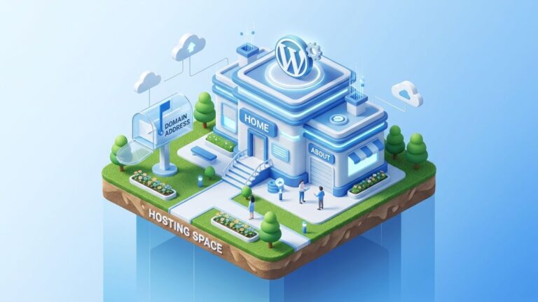 Minh họa mua tên miền và kết nối hosting