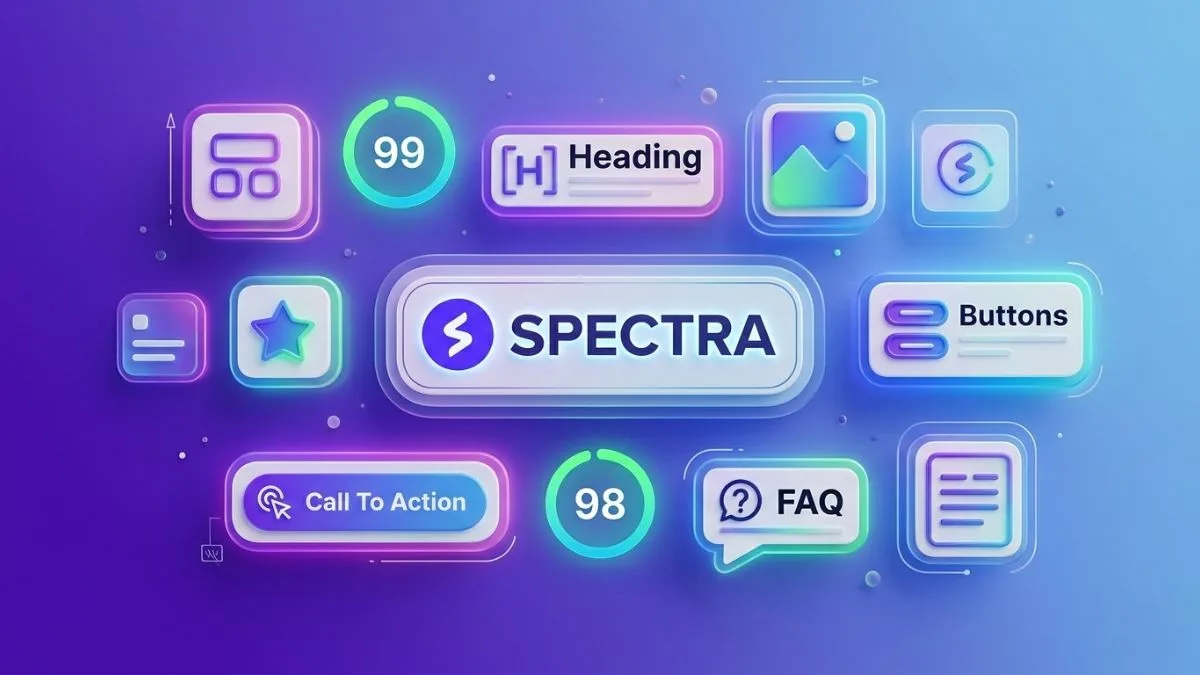 Hình ảnh minh họa Spectra Blocks WordPress giúp thiết kế website siêu tốc và tối ưu chuẩn SEO